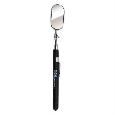 ULLMAN DEVICES Oval Inspection Mirror, 1"X2" HTB2-T